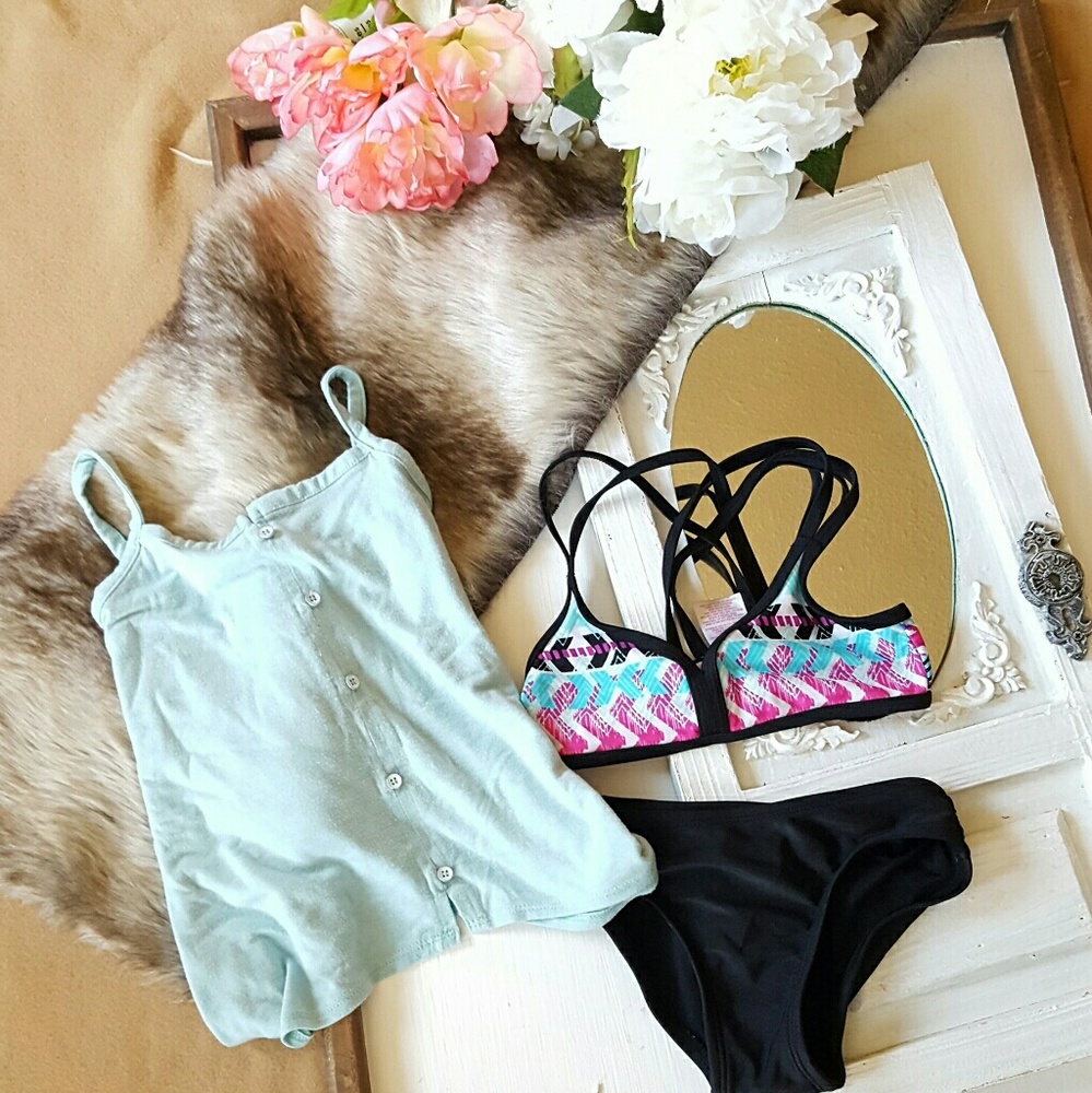 Swimsuit with tank top